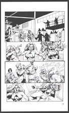 FemForce #180 The team is part of a sting operation original inks picture