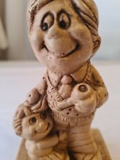 PAULA VTG 1972 sillisculpt  - I'M THE KID WHO LOVES YOU - FATHERS DAY Figurine * picture