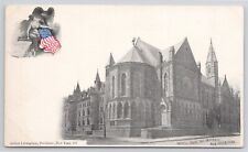 New Haven Connecticut Yale University Battell Chapel Undivided Back Postcard picture