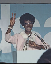 Print: Shirley Chisholm in 1972 picture