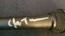 JOSH TURNER SIGNED MICROPHONE YOUR MAN COUNTRY LUKE BRYAN W/COA+PROOF RARE WOW picture
