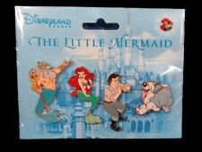 Disney Pin DLP - Little Mermaid Booster Set - King Triton Eric Ariel and Max picture