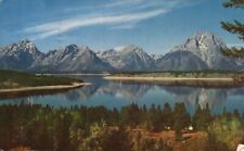Postcard WY Jackson Lake Wyoming Posted 1962 Chrome Vintage PC G5815 picture