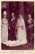28 FEBRUARY 1922 ROYAL WEDDING QUEEN MARY LORD LASCELLES P'CESS MARY KING GEORGE picture