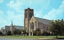Postcard TX Dallas Texas Highland Park Methodist Church Chrome Vintage PC J8020 picture