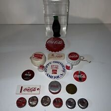 Mixed Lot of Vintage Coca-Cola Advertising Smalls & Whatnot + BONUS Unique Box picture