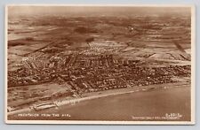 Postcard Prestwick Scotland from The Air RPPC  Scottish Daily Mail Photograph picture
