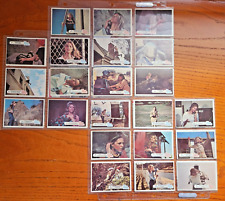 1976 DONRUSS BIONIC WOMAN COMPLETE 44-CARD SET, GREAT CONDITION IN TOP LOADERS picture