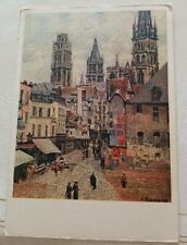 Camille Pissarro Rue de l'Epicerie à Rouen Street in Rouen Unposted  picture