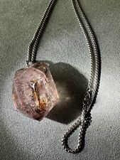 Enhydro Amethyst Statement Pendant- Multiple Moving Bubbles picture