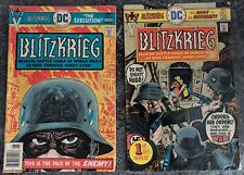 BLITZKRIEG ISSUES 1 AND 3 - NICE BRONZE AGE DC WAR picture