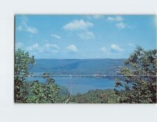 Postcard View of Lake Waramaug from the Top of Pinnacle Mountain New Preston CT picture
