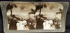 3 Vintage 1900-1909 Historic US Keystone Stereoview Cards Caribean  picture