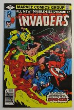 INVADERS # 41 FN- 5.5 MARVEL 1979 UNION JACK & BARON BLOOD APPEARANCE LAST ISSUE picture