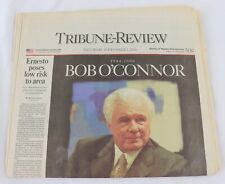 Sep 2 2006 Pittsburgh Tribune Review Newspaper Bob O'Connor Luke Ravenstahl picture