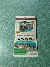 Vintage Matchbook Collectible Ephemera B25 Oakland Maryland Will o wisp picture