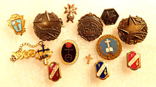 Antique Religious Pins Lot of 13 Christianity picture
