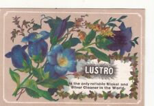 Lustro Silver Cleaner NY HK & FB Thurber Fred Garner John Brown Vict Card c1880s picture