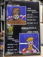 Fame: OLD Mike Tyson 1 Punch Out Round 2 LTD 1/1 REMARKED BY KEN SALINAS W/ COA picture