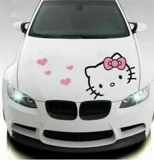 Car Sticker Cartoon Cute Hello Kitty Hood Vinyl Decal Canopy Body Auto Decors picture