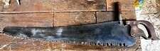 VTG Fulton Tool Co.  WARRANTED SUPERIOR 3 FOOT ONE MAN CROSS CUT SAW picture
