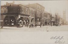 Street Scene Broadway Camden New Jersey Coca Cola Pharmacist 1908 RPPC Postcard picture