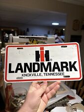 1970s IH Landmark International Harvester Booster License Plate Knoxville TN picture