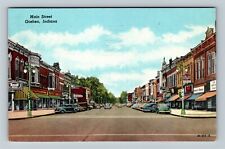 Goshen, IN-Indiana, Main Street, Pharmacy, Shops, c1962 Vintage Postcard picture