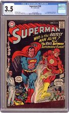 Superman #199 CGC 3.5 1967 4337623009 1st Superman vs Flash race picture