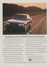 1995 Nissan Sentra - vs. Toyota Corolla - 