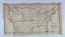 The 1869 Great Railroad Routes Senate Map picture