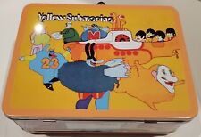 The Beatles Yellow Submarine Large Tin Tote or Metal Lunch Box or storage picture