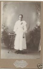 Cabinet Photo - Pretty Older Girl Standing-Confirmation picture