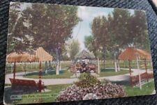 1915 City Park, Cheyenne, WY Lithograph Postcard picture
