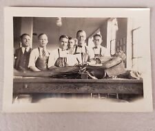 Antique 1900s Photograph Medical Students Study Cadaver Dissection Autopsy picture