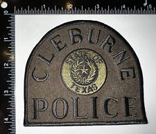 Cleburne TX Texas Police Department Patch picture