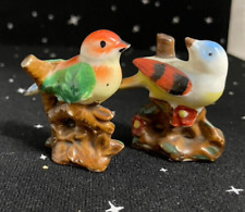 Vintage Occupied Japan Set Of 2 Bird Figurines 2