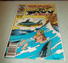 SERGIO ARAGONE'S GROO THE WANDERER # 54 1989 MARVEL EPIC COMIC VG- FIRST PRINT picture