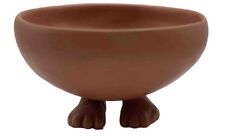 Metropolitan Museum of Art MMA Egyptian Clay Footed Feet Bowl Planter Repro picture