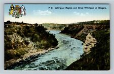 Niagara ON, Whirlpool Rapids, Great Whirlpool, Ontario Canada Vintage Postcard picture