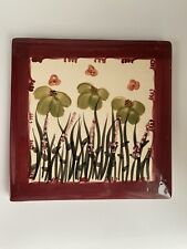 Vintage Interior Accents Wildflower Collection Floral Triver, 6.5”x6.5” picture