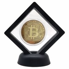 Bitcoin Set with Display Item Case and Box, Home Room Office Decoration Colle... picture