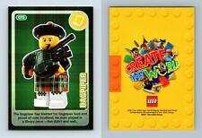 Bagpiper #75 Lego Create The World 2017 Sainsburys Trading Card picture