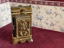 Vintage Porcelain Religious Gold Trinket Box picture