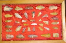 Rare Collection Of Authentic Indian Arrowheads Artifacts  picture