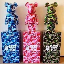 400%Bearbrick Camouflage Art decoration Toy Action Figure Ornament Doll Gift picture