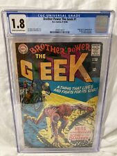 Brother Power The Geek #1 (September-October 1968, D.C.) Rare, CGC Graded (1.8) picture