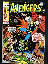 The Avengers #84 1971 Vintage Old Marvel Comics Silver Age 1st Print Good *A3 picture