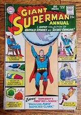 DC Comics-Superman-Giant 80 Pages Annual-Secret Origins-1963-64-No 8 picture