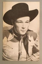 Vintage 1954  Roy Rogers Hollywood Photo Postcard (C) picture